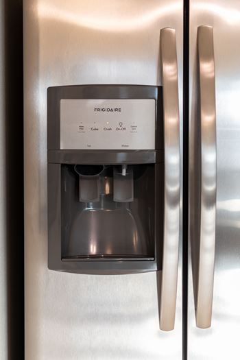 Designer stainless steel appliance package
